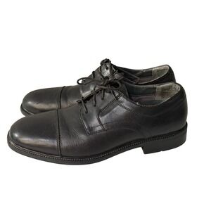 Dockers 090-4524 Prostyle All Motion Comfort Black Oxford Lace Up Shoes Men's 9M